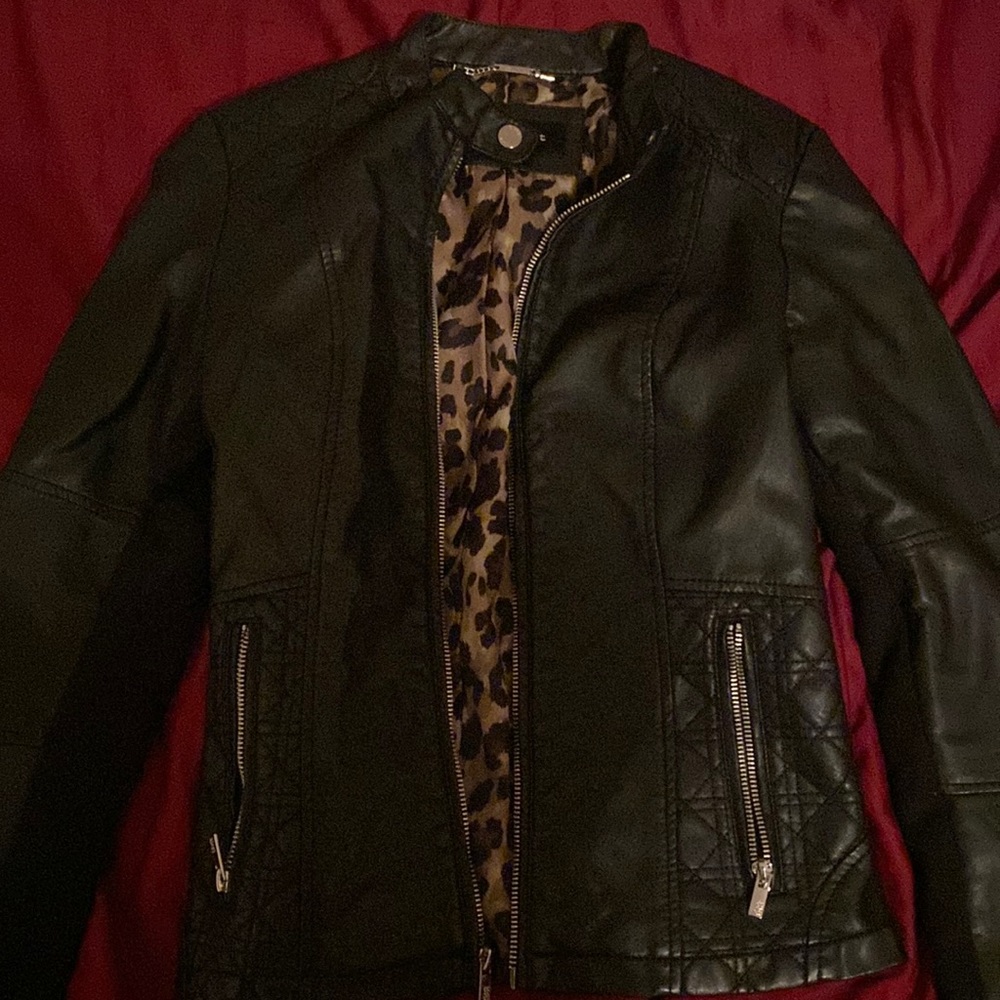Leather jacket